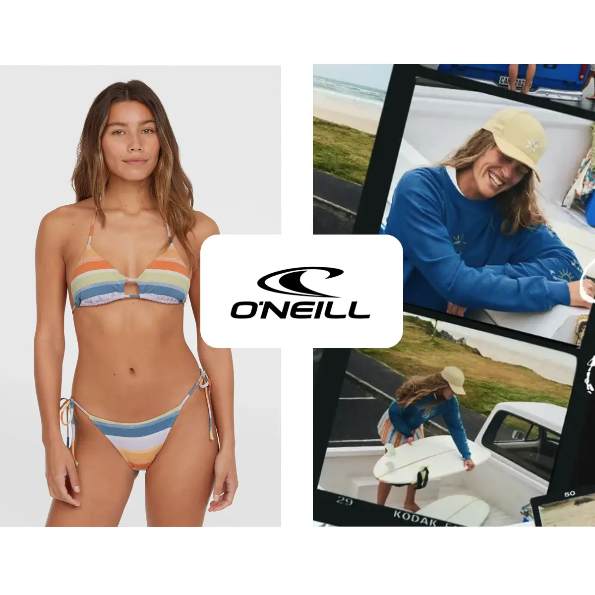 O'Neill refund reduction case study showcasing how Prime AI's size recommendation tool improves fit accuracy and lowers returns for fashion e-commerce.