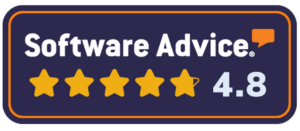 Software Advice rating badge: 4.8 out of 5 stars